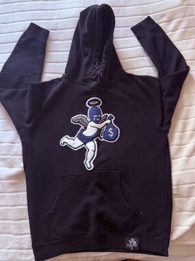 🔥 Hasta Muerte Angel Hoodie (Black) 🔥